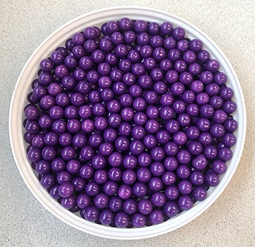 Purple Pearls Edible Sprinkles Decorations Dragees 8mm