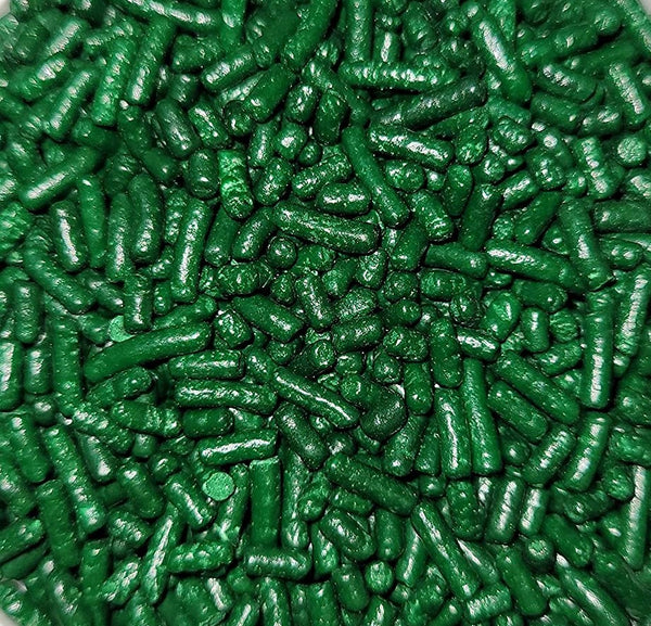 Dark Green Jimmy Jimmies Decorette Sprinkles
