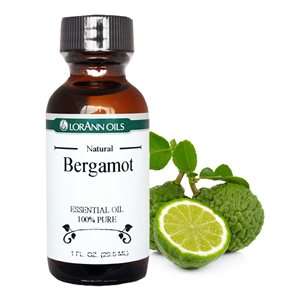 Bergamot Oil Essential Natural 1 Ounce