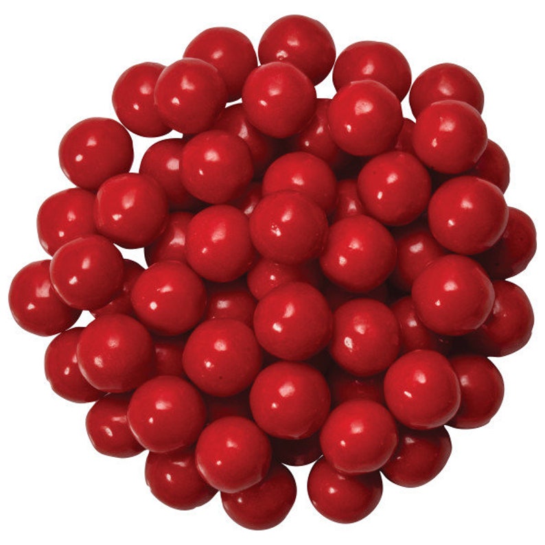 Red Pearls Edible Sprinkles Decorations Dragees 8mm – SugarMeLicious