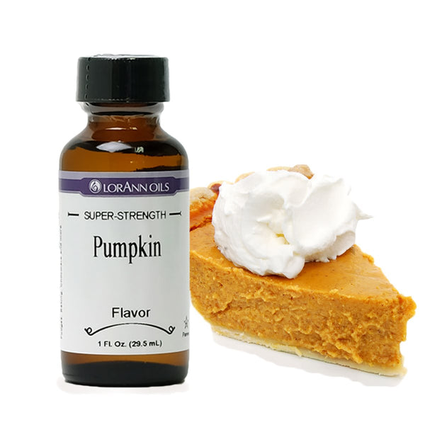 Pumpkin LorAnn Super Strength Flavor & Food Grade Oil - You Pick Size