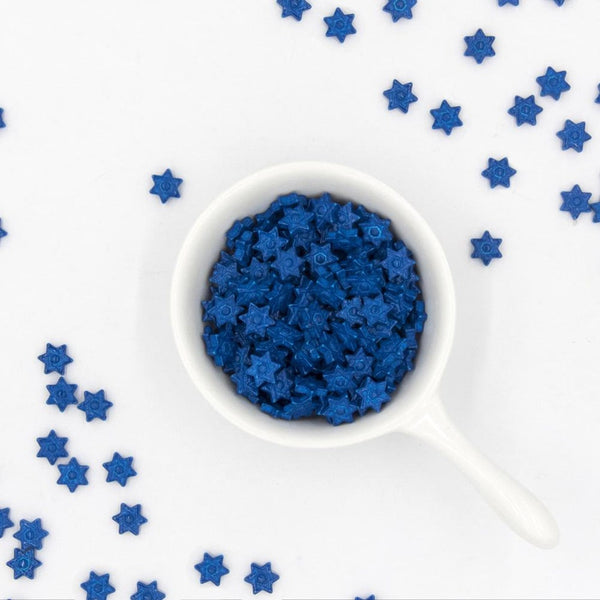 Star of David Chanukkah Hanukkah Chanukah Thick Edible Confetti Quins Sprinkle Mix