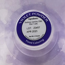 Load image into Gallery viewer, Violet Powder Food Color by LorAnn Oils