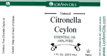Load image into Gallery viewer, Citronella Oil, Natural 1 Ounce