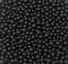 Load image into Gallery viewer, Metallic Black Mini Pearls Edible Sprinkles Decorations Dragees 4mm