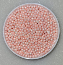 Load image into Gallery viewer, Pink Mini Pearls Edible Sprinkles Decorations Dragees 4mm
