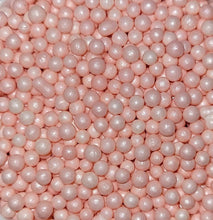 Load image into Gallery viewer, Pink Ultra Mini Pearls Edible Sprinkles Decorations Dragees 2mm