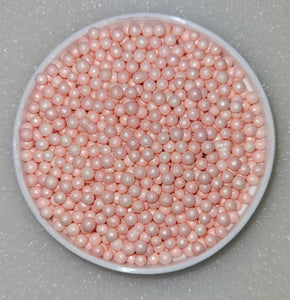Pink Ultra Mini Pearls Edible Sprinkles Decorations Dragees 2mm
