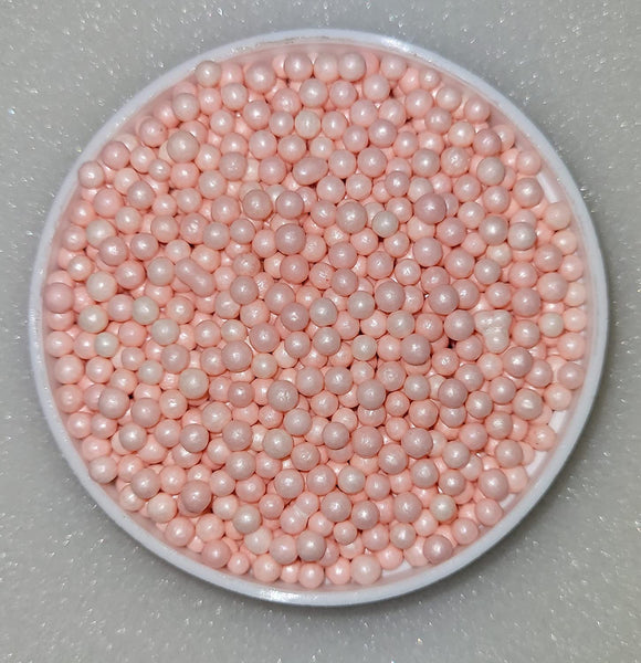 Pink Ultra Mini Pearls Edible Sprinkles Decorations Dragees 2mm