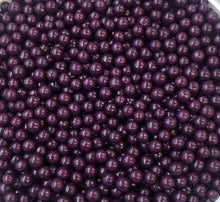 Load image into Gallery viewer, Purple Mini Pearls Edible Sprinkles Decorations Dragees 4mm