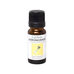 Lemongrass Oil, Natural 1/3 Ounce