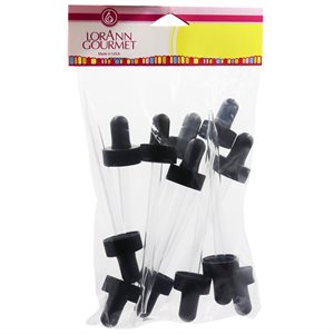 Droppers 4 oz. Threaded For Glass Bottles (12 Pack)