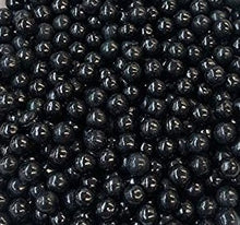 Load image into Gallery viewer, Black Pearls Edible Sprinkles Decorations Dragees 8mm