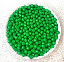 Load image into Gallery viewer, Green Pearls Edible Sprinkles Decorations Dragees 8mm