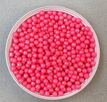 Load image into Gallery viewer, Hot Pink Pearls Edible Sprinkles Decorations Dragees 8mm