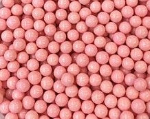Pink Pearls Edible Sprinkles Decorations Dragees 8mm