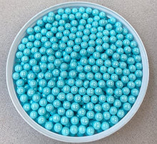 Load image into Gallery viewer, Powder Blue Pearls Edible Sprinkles Decorations Dragees 8mm