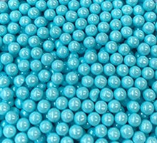 Load image into Gallery viewer, Powder Blue Pearls Edible Sprinkles Decorations Dragees 8mm