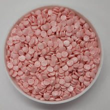 Load image into Gallery viewer, Baby Pink Edible Sequin Confetti Quins Sprinkles 4 oz