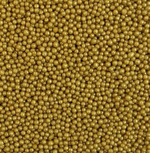 Load image into Gallery viewer, Gold Shimmering Nonpareils Sprinkles