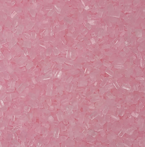 Light Pink Coarse Crystals Sugar Edible Sprinkle Mix