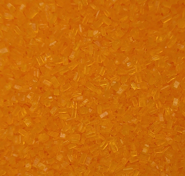 Yellow Coarse Crystals Sugar Edible Sprinkle Mix