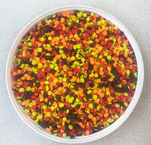 Load image into Gallery viewer, Autumn Chips Thanksgiving Edible Confetti Quins Sprinkle Mix
