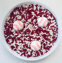 Load image into Gallery viewer, Take Me To The Ballpark Baseball Edible Confetti Sprinkle Mix