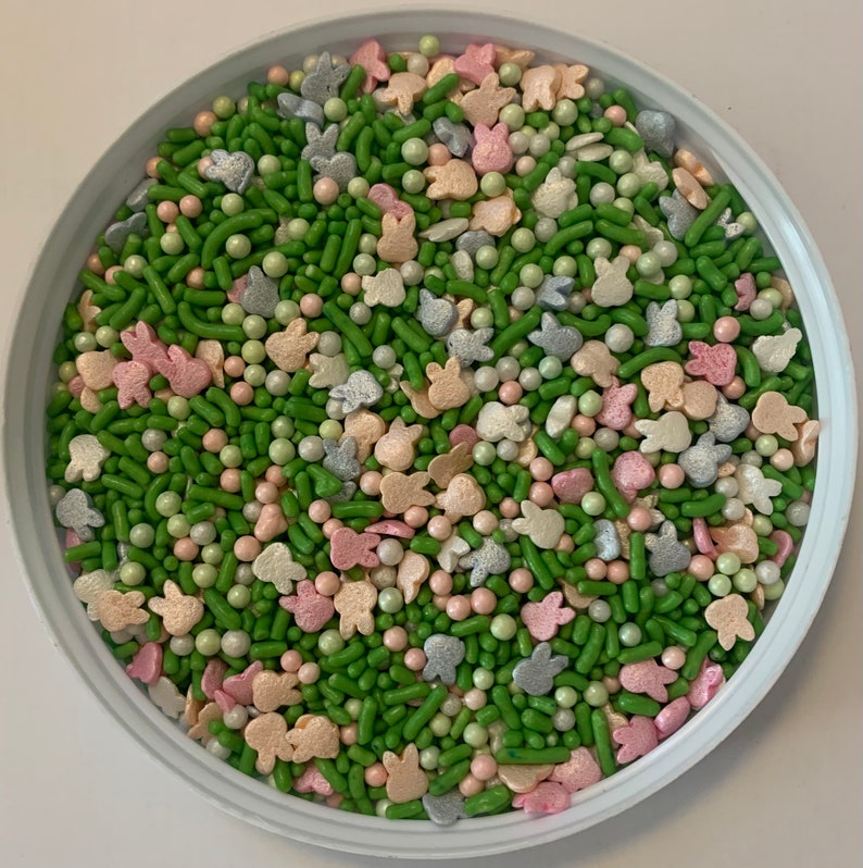 Pearl Bunny Hunt Edible Confetti Easter Sprinkle Mix