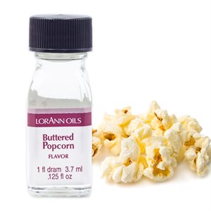 Buttered Popcorn LorAnn Super Strength Flavor & Food Grade Oil - You Pick Size