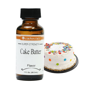 Cake Batter LorAnn Super Strength Flavor & Food Grade Oil - You Pick Size