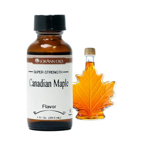 Canadian Maple LorAnn Super Strength Flavor & Food Grade Oil - You Pick Size