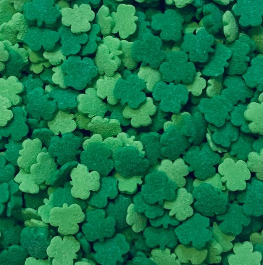 Shamrock Clove Bi-Colored St Patrick's Day Edible Confetti Sprinkle Mix