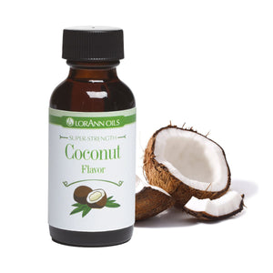 Coconut LorAnn Super Strength Flavor & Food Grade Oil - You Pick Size