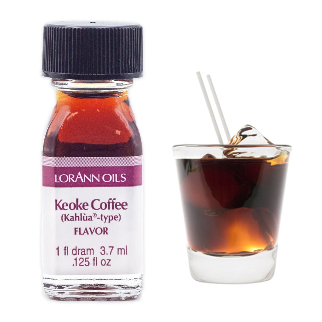 Coffee Keoke (Kahlua-Type) LorAnn Super Strength Flavor & Food Grade Oil - You Pick Size