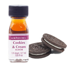 Load image into Gallery viewer, Cookies &amp; Cream LorAnn Super Strength Flavor &amp; Food Grade Oil - You Pick Size