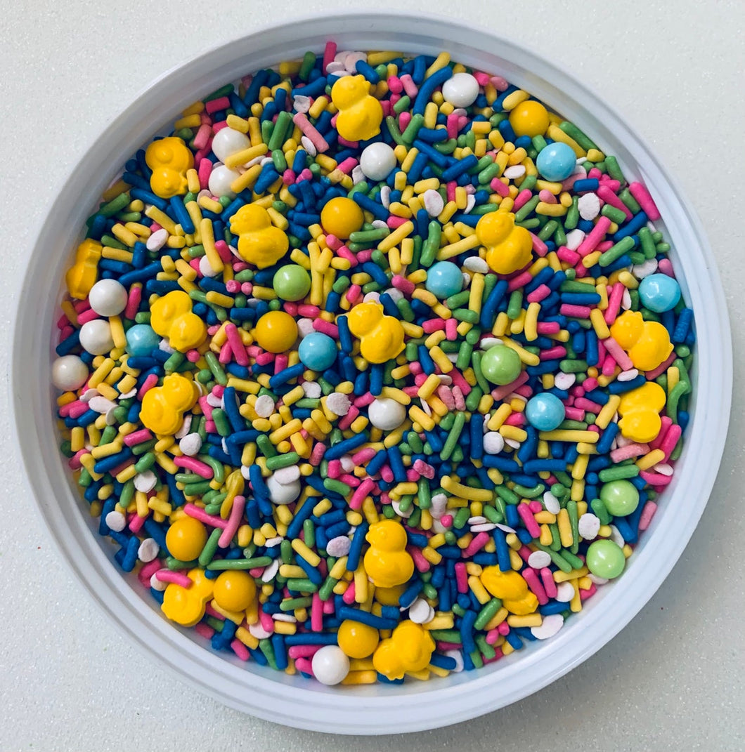 Yellow Ducky You’re The One Edible Confetti Sprinkle Baby Mix
