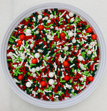 Load image into Gallery viewer, Christmas Time is Here Holiday Edible Confetti Sprinkle Mix