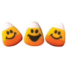 Load image into Gallery viewer, Candy Corn Faces Assortment Edible Sugar Decorations Halloween Toppers