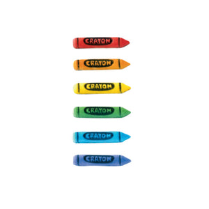 Crayons Assortment Edible Sugar Decorations Teacher School Toppers
