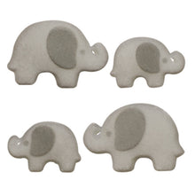 Load image into Gallery viewer, Elephant Assortment Edible Sugar Decorations Toppers