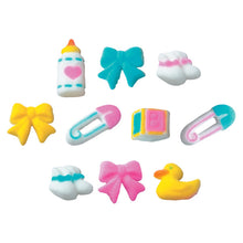 Load image into Gallery viewer, Baby Deluxe Assortment Edible Sugar Decorations Reveal Toppers