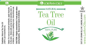 LorAnn Oils Tea Tree Oil Essential Natural 1 Ounce