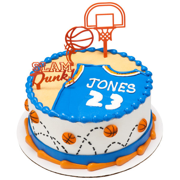 Basketball Edible Sugar Decorations Sports Toppers