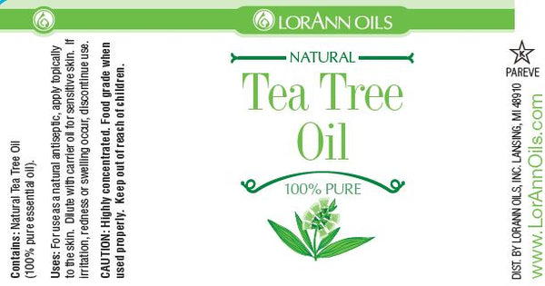 LorAnn Oils Tea Tree Oil Essential Natural 1/3 Ounce