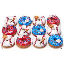 Load image into Gallery viewer, Baseball Assortment Edible Sugar Decorations Sports Toppers
