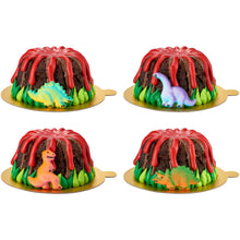 Load image into Gallery viewer, Dinosaur Assortment Edible Sugar Decorations Toppers
