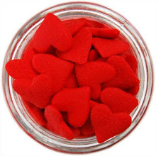 Load image into Gallery viewer, Mini Red Hearts Valentines Day Edible Confetti Quins Sprinkle Mix
