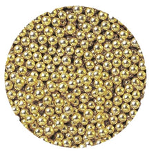 Load image into Gallery viewer, Dazzling Gold 4mm Dragees - 100g - Cake Bling by Stef Chef