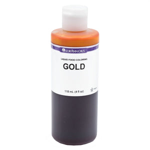 Gold Liquid Food Color by LorAnn Oils